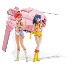Hasegawa CW24 Creator Works Series Dirty Pair Kay & Lily w/Lovely Angel, 1/20 Scale Plastic Model