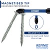 5 x Rennie Tools 50mm Long T27 TX27 Impact Driver
