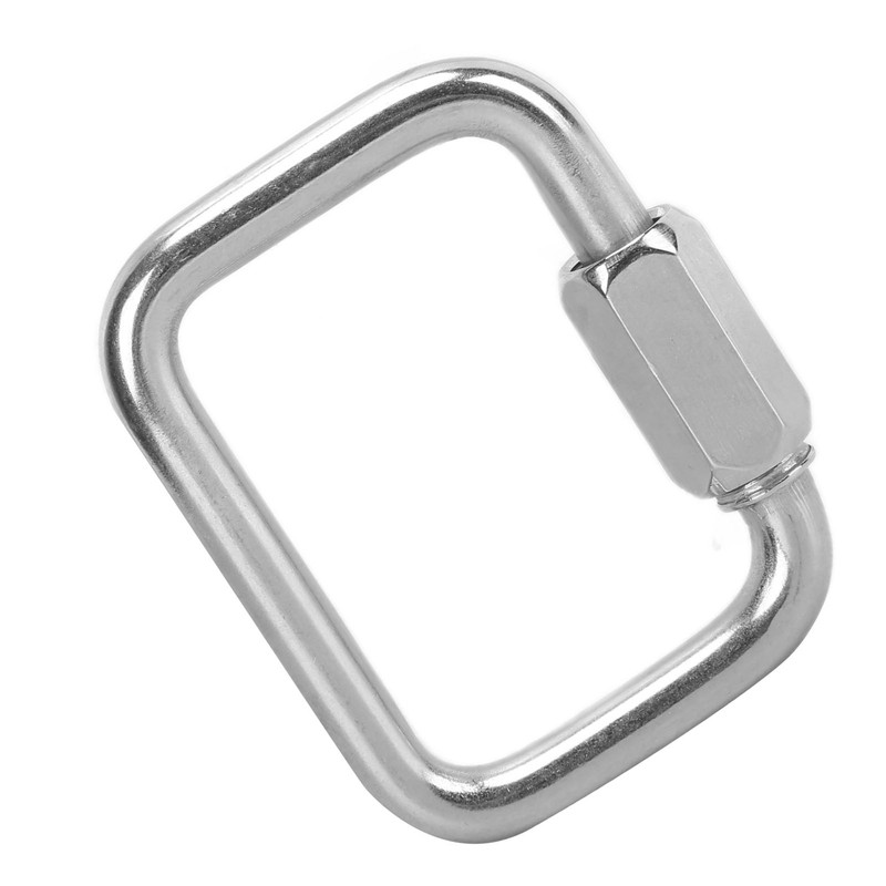 Chain Link Stainless Steel 4‑Corner Multifunctional Connection Buckle for Outdoor