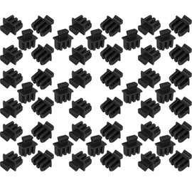 BUNGPUNG SFP Dust Covers Caps SFP Port Plug Protector Suitable for Open SFP/SFP+ Slot on Network Switch/Router/Network Interface Card Durable Soft Silicone Type E 20pcs/Pack