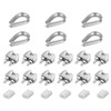 sourcing map M2 Wire Rope Accessory Set for 2mm Dia