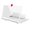ARARAGI Smartphone Stand, Magnifier, Screen Amplifier, HD 4-5x, 3D Cell