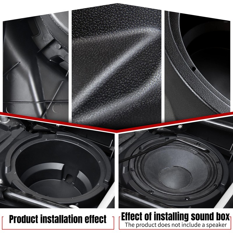 SAUTVS Speaker Panels for Can-Am Maverick X3, 10" Under Seat