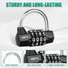 NBYT Letter Combination Padlock, Gym Changing Cabinet, School Wardrobe, Storage
