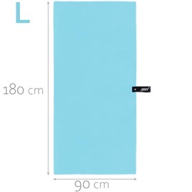 Actidry Microfibre Hand Towels – Easily Quick-Drying and Highly Absorbent – 9 Colours and Sizes S/M/L/XL – Bath Towel, Sauna Towel, Travel Hand Towel, Sports Towel