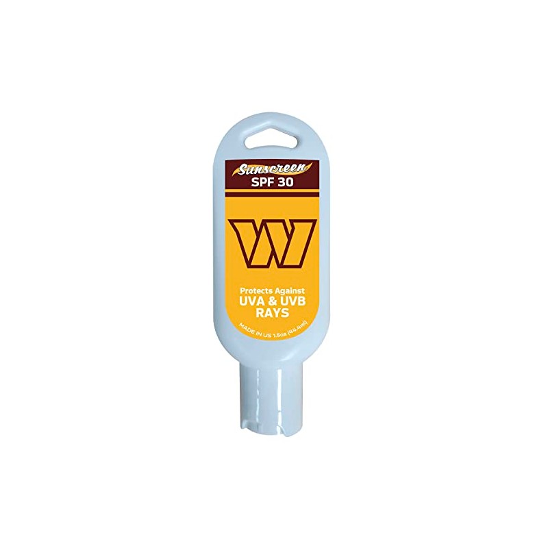 FANMATS 34756 Washington Commanders 1.5oz SPF 30 Sunscreen