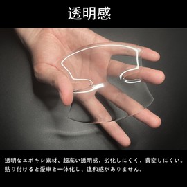 SHILSJ Transparent Car Door Handle Protection Cover Compatible with Toyota Prius (60 Series MXWH60/61/65 ZVW60,65) R5.1~/Prius 60 Series 5th ZVW60 ZVW65 MXWH60 (60 Series 65 Series) R4.12~
