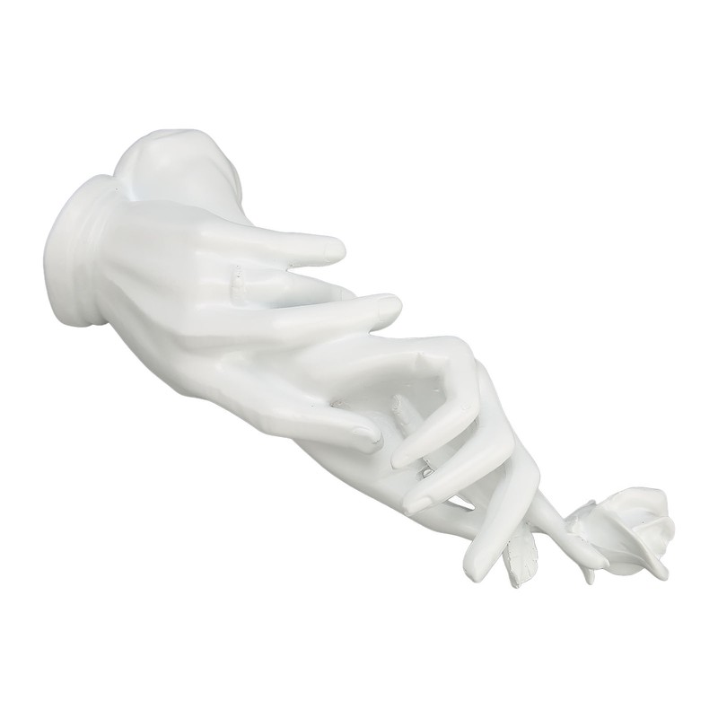 Hand Display Stand White Resin Smoothing Elegant Multifunction Jewelry Display