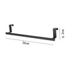 DAIYEE 36cm Stainless Steel Over Door Towel Rack Bar Holders