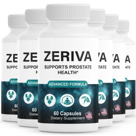(6 Pack) Zeriva Pill Advanced Prostate & Bladder Support Supplement
