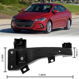 BXZ Driver Headlight Headlamp Support Bracket Left Side for 2017 2018 2019 2020 Hyundai Elantra 64118F2000