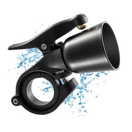 ROCKBROS Bicycle Bell, Loud Retro Bell for MTB, Road Bike, Ebike, Children's Bikes, 22.2 mm, Black