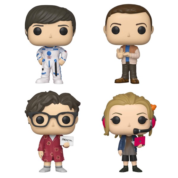 Funko TV: Pop! Big Bang Theory Series 2 Collectors Set 1 - Howard, Sheldon, Leonard, Penny