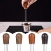 Espresso Coffee Stirrer, SANTOW Wood Handle Needle Type Coffee Distribution