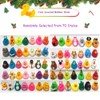 24 Pcs Random Assorted Rubber Duck Small Rubber Ducks in