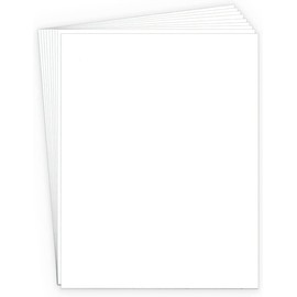 White Cardstock 8.5x11" 65 lb cover 100 Sheets Smooth Card Stock - Ideal Traditions