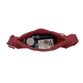Bench Loft Girls Women's Crossbody Moon Bag Moon Shoulder Bag Handbag Shoulder Bag Crossbody Bag Brick Red 34 x 18 x 9 cm, Loft 5