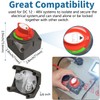 Battery Disconnect Switch 12V Master,12V-48V Battery Shut Off Switch 275Amps