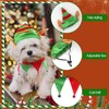 Threetols Dog Christmas Costumes Set, Dog Christmas Outfit Dog Cat