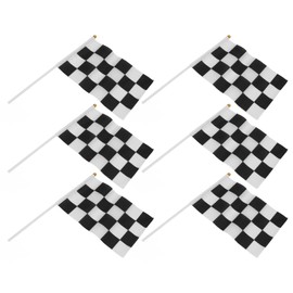 VGEBY Checker Flag Black and White Waving Flag for RC Racing Car