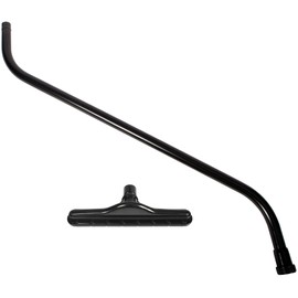 Cen-Tec Systems 98262-AZ Backpack Vacuum Commercial Cleaning Kit with 1-Piece S-Wand and EZ-Glide Carpet Tool, Black