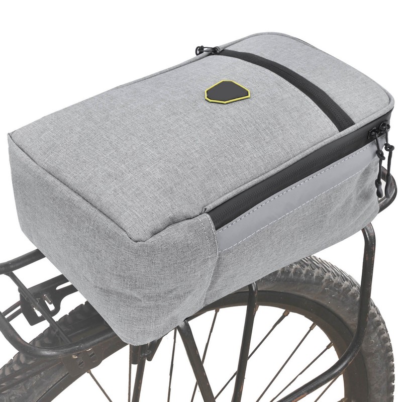 Folding Bicycle Lithium Battery Tail Bag Bike Trunk Rear Pouch