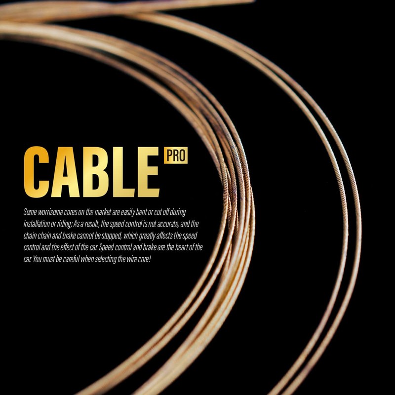CNCLOL Pro Bicycle Shift Cable, Universal Bicycle Shift Cable, Suitable