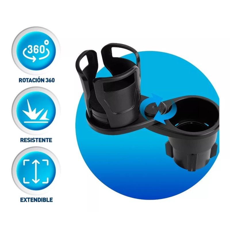 Bluelander Saldo Organizador Portavasos Automóvil Bebidas Universal