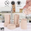 Verona Salt and Pepper Shakers Set of 3 with Tray