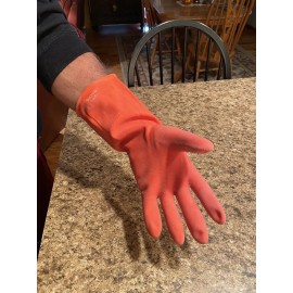 DuBarry 12 Pair Dubarry Super Rugged, Heavy Duty Rubber Gloves