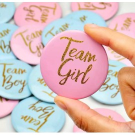 Bella Home Prendedores Pines Revelación De Genero Baby Shower 16 Pcs