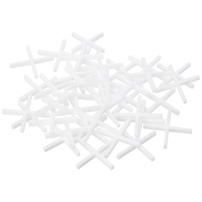 OX Trade Cross Shaped Tile Spacers - 2mm (250 pcs)