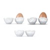 Fiftyeight 6er Eierbecher Set LECKER & OCH BITTE & GLÜCKLICH