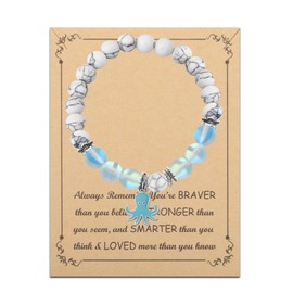 FUSTMW Octopus Themed Bracelet, Large, Copper, No Gemstone