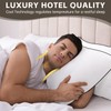 HIMOON Bed Pillows for Sleeping 4 Pack,King Size Cooling Pillows