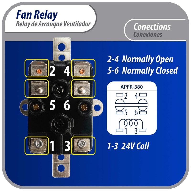 Appli Parts APFR-380 90-380, 24 VAC Coil, Heavy Duty Switching
