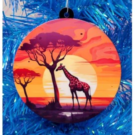 Safari Giraffe Ornament