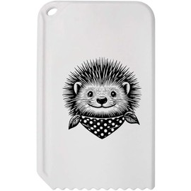 Azeeda 'Happy Hedgehog' Plastic Ice Scraper (IC00035440)