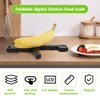 Báscula digital de cocina, báscula portátil plegable para alimentos con