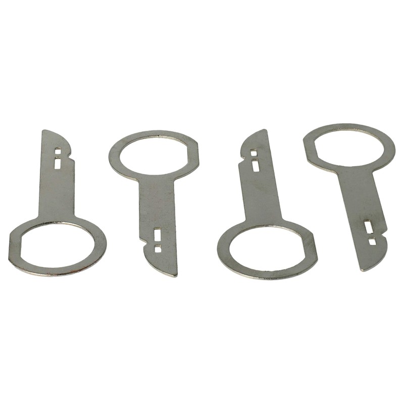 vhbw 4 x Radio Release Lever Compatible with Volkswagen Fox,