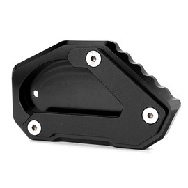 ZYAKOMO Fit For SUZUKI VSTROM 650 V-STROM 650XT DL650 2004-2023 Motorcycle CNC Kickstand Pad Support Plate Foot Side Stand Extension