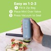 FoodSaver Mini Handheld Vacuum Sealer Machine with Marinate Setting &