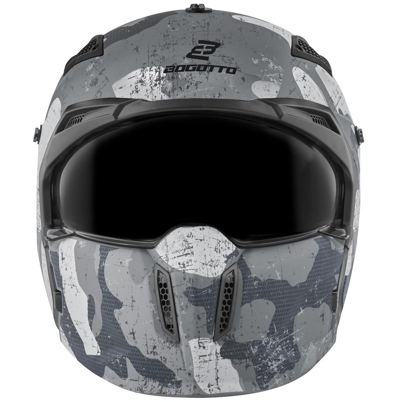 Bogotto Radic Camo 22.06 Helmet, Matte White, S