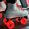 VNAKER Light Up Quad Roller Skate Wheels Set 8 Pack,
