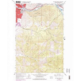 YellowMaps Southeast Missoula MT topo map, 1:24000 Scale, 7.5 X 7.5 Minute, Historical, 1964, Updated 1978, 26.8 x 22 in - Polypropylene