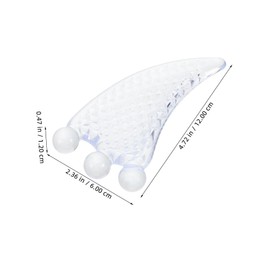 Mikinona Facial Massage Scraping Board Tool Portable Massager for Face Body Lightweight Durable Design for Home Travel Use Comfortable Skin Friendly Massage Tool