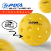 PIXA Velocity Pro 40 - Pickleball moldeado por inyección para