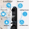 HISAFE Smart Front Door Handle Set, Keyless Entry Door Lock