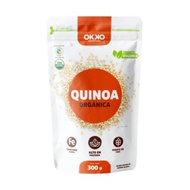 OKKO Quinoa Blanca Orgánica, 300 g