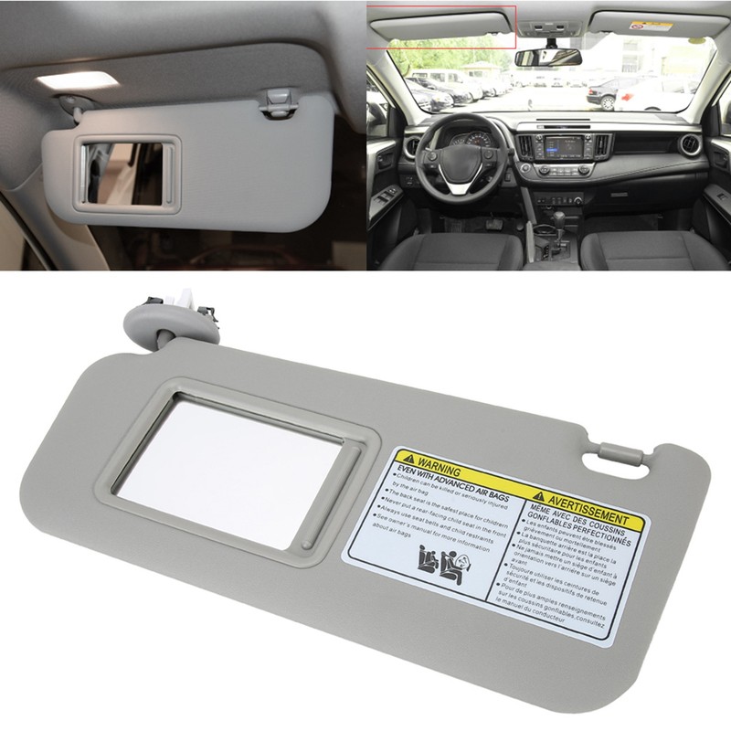 Left Driver Side Sun Visor 74320‑42501‑B2 Fit for RAV4 2006‑2009